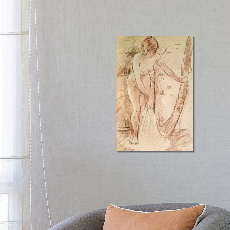 Standing Bather, 1888 by Berthe Morisot - Wrapped Canvas Print, 66.04 cm H x 45.72 cm W