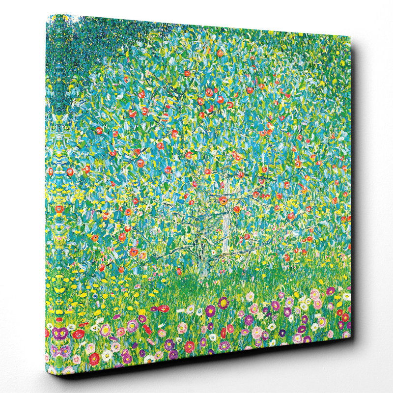 Gustav Klimt - Wrapped Canvas Painting, 76cm H x 76cm W