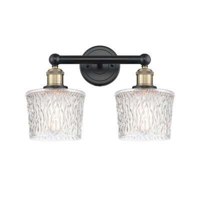 Éclairage pour meuble-lavabo à intensité variable à 2 lumières