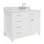 Ensemble de meuble-lavabo simple 43 po Aberdeenshire-85364419