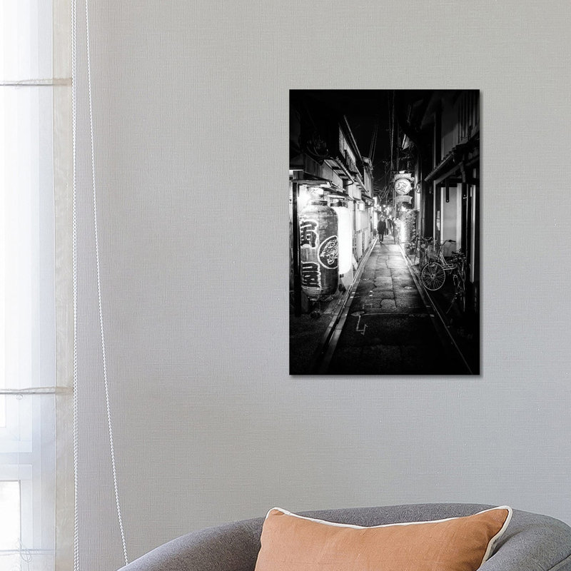 Street Scene Kyoto by Philippe Hugonnard - Wrapped Canvas Print, 66.04 cm H x 45.72 cm W
