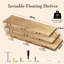 Solid Wood Floating Shelf