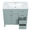 Armoire de salle de bain avec tiroirs-1156616438