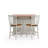 Mattice 49.75'' Wide Kitchen Island Set-1016833122