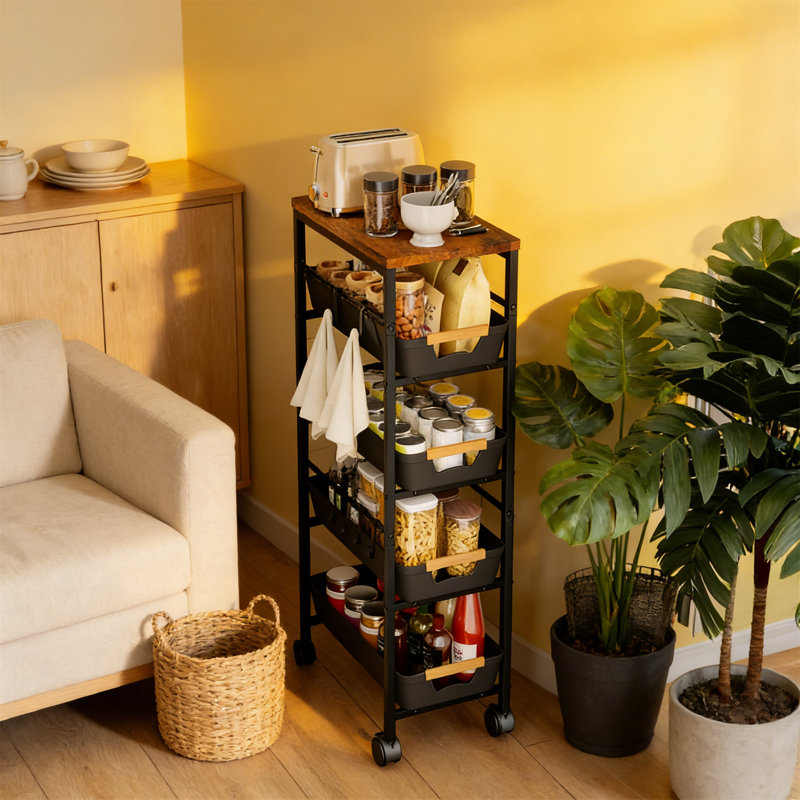 Metal Bar Cart