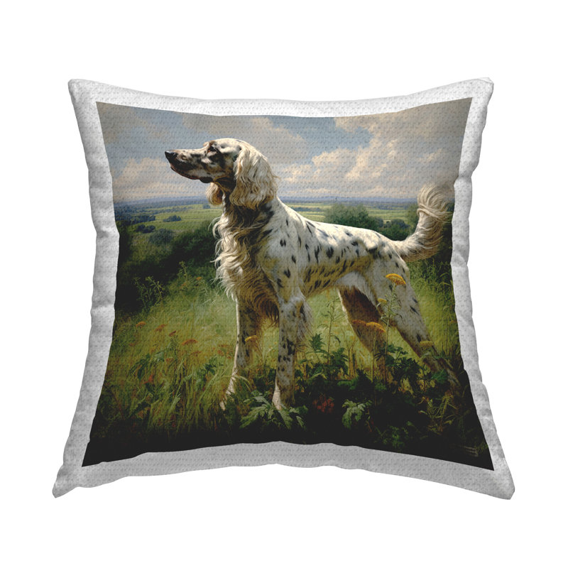 Conception de coussin d'extérieur imprimé dalmatien par Roozbeh Bahramali