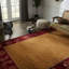 Tapis jaune en laine noué à la main Artisan Quinn