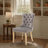 Modern Velvet Upholstered Dining Chair with Tufted Back, Nailhead Trim-225389099