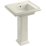 Tresham Fireclay Pedestal Bathroom Sink