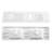 84 Inch Solid Surface Resin Vanity Top With Integrated Sink – Rectangular Double Bathroom Countertop,  Glossy White,