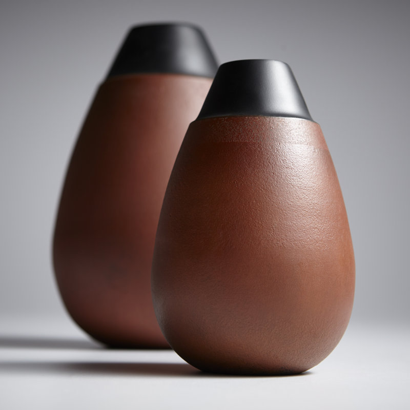 Vase de table Regent, H 10,25 po x l 7,25 po x P 7,25 po