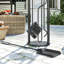 Metal Fireplace Tool Set