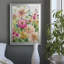 Jardin de fleurs - Peinture sur toile encadrée-1772271705-1772271711