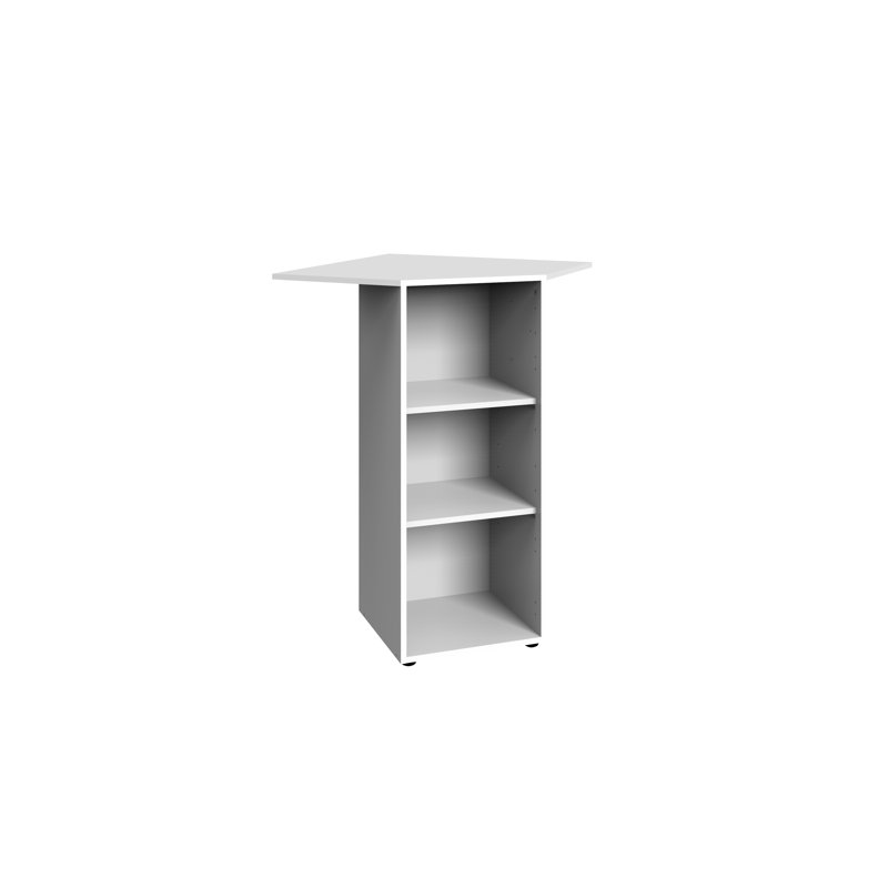 Algot 66cm W Wood Shelving Unit, White