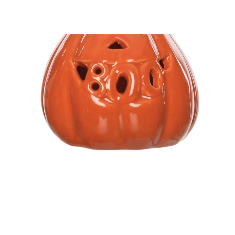 Figurine citrouille d'Halloween à DEL