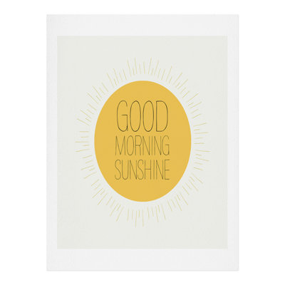 Morning Sunshine by Allyson Johnson - Unframed Print