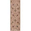 Tapis de couleur rose / brun en laine-293195118