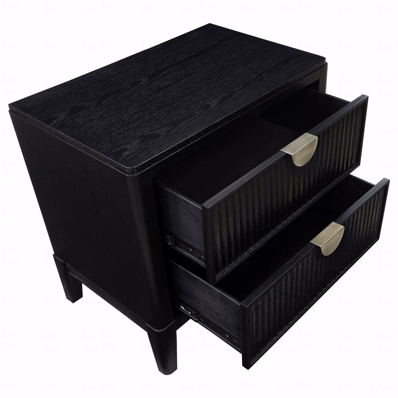 Table de chevet 2 tiroirs