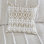 Harbor House Anslee Taupe Embroidered 100% Cotton 18x18'' Throw Pillow