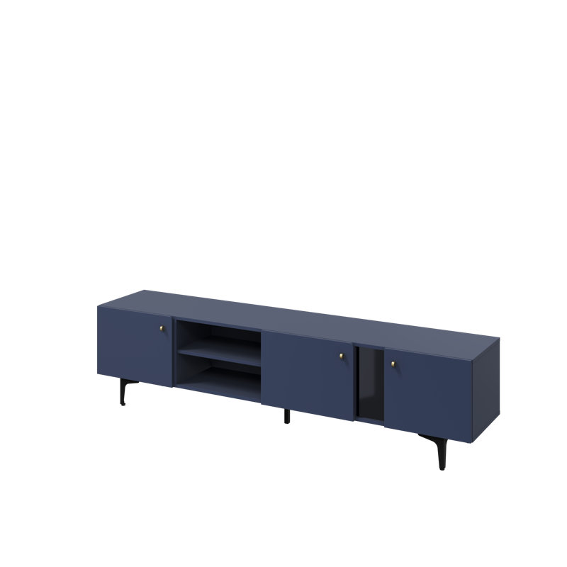  TV Stand for TVs up to 85", Blue