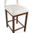 Conrad Letcher Linen Textured Fabric Counter Stool-1357421420