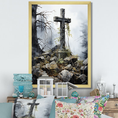 " Religious Cross Sacred Solace I "