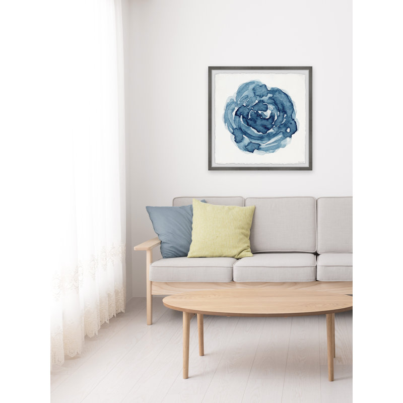 Spiral Maze - Single Picture Frame Painting, 30cm H x 30cm W x 3.81cm D