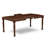 9 Piece Dining Table Set Includes a Rectangle Dinner Table with Butterfly Leaf and 8 Dahlia Linen Fabric Parson Dining Chairs, Mahogany-1611990356-1611990357-1707879189