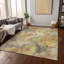 Tapis intérieur / extérieur doré lavable à la machine Xhevrie-1881597006