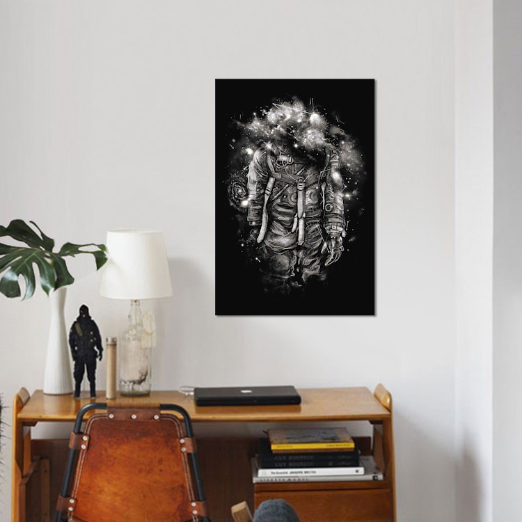 «Lost in Cosmic Shades», impression sur toile, H 12 po x l 8 po x P 0,75 po, Toile tendue, Pas de tapis
