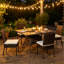 Chaises de cuisine d'extérieur, chaises de salle à manger d'extérieur en rotin, chaises de jardin (chaises 4 pièces)
