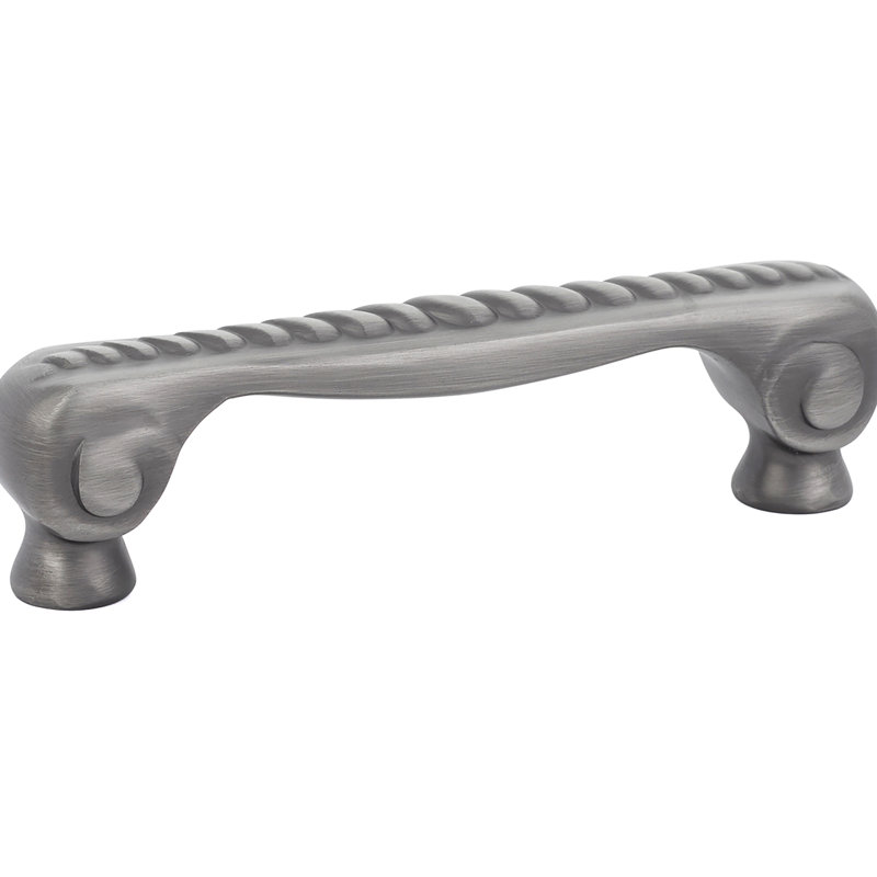 Rope Arch Pull, 3.5", Pewter
