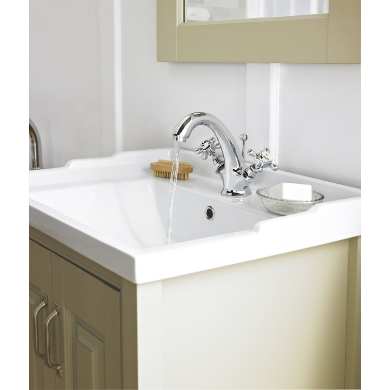 Topaz Mono Basin Mixer with Waste