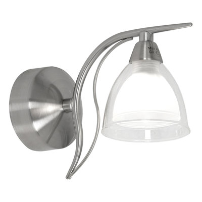 Portland Glass Armed Sconce