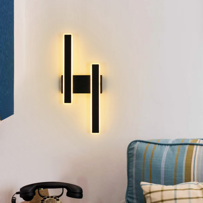 Breonda Wall Sconce, 3000K, Matte Black