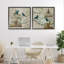 Ensemble de cadres flottants 2 pièces Spring Bluebirds Menagerie, design par Elaine Vollherbst-139427105-139427117
