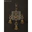 Paire de clochettes 6 pouces Ganesha Lakshmi