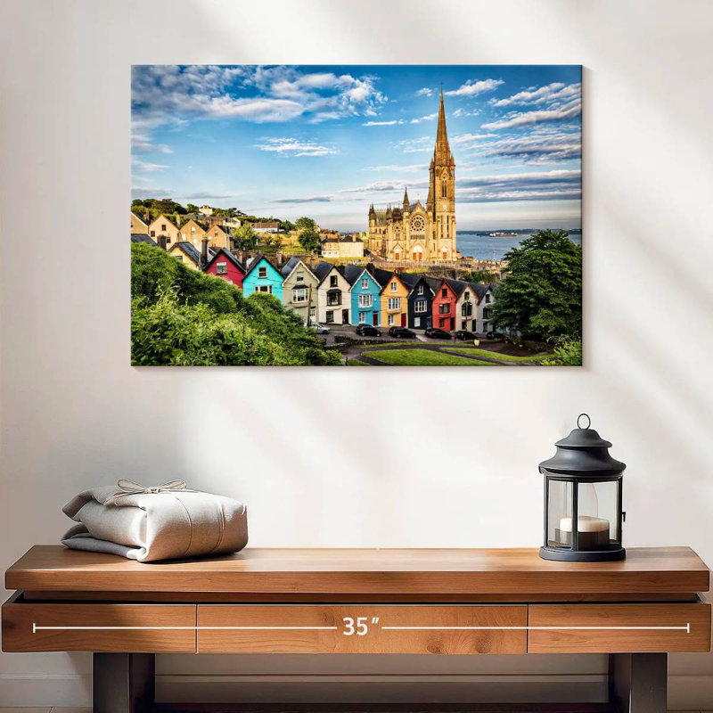 Adella St. Colman's Cathedral Cobh County, 16" H x 24" W
