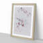 Eye of the Cherry Blossom Tree Watercolour - Picture Frame Graphic Art-62796578-62796577