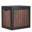 Boîte de rangement extérieure en résine - Embossage de grain de bois authentique-138476558-137991618