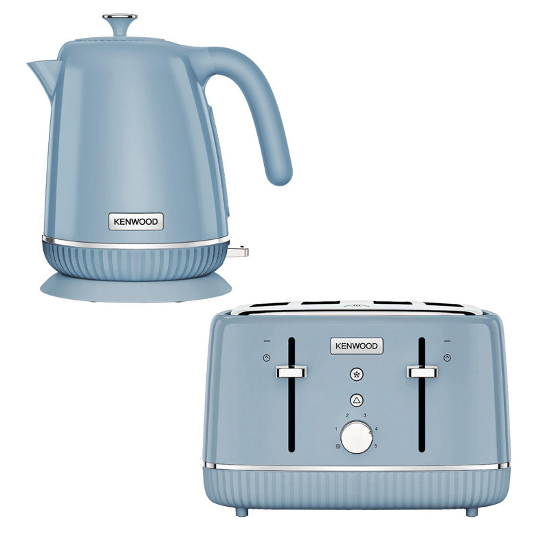 Kenwood Elegancy 1.7L Plastic Electric Tea Kettle, Grey