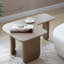 Ensemble de 2 tables basses kaki de style moderne du milieu du siècle, combinables, idéales pour le salon. Structure renforcée, bords arrondis, style gigogne unique, finition laquée à la main, montage facile.