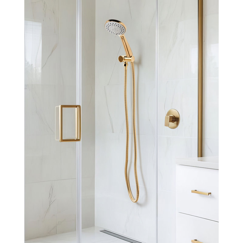 Shower Head and Hose Kit TAMUSHAL, Gold