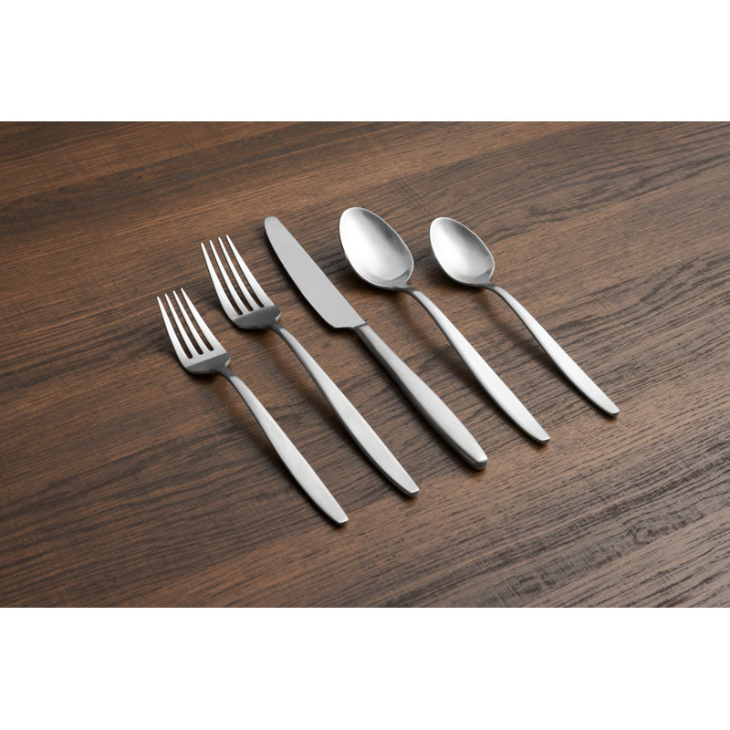 20-Piece Flatware Set, Service For 4, Silver