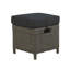 Wicker Outdoor Lounge Chair with Ottoman