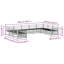 404cm Wide Patio Sectional Set
