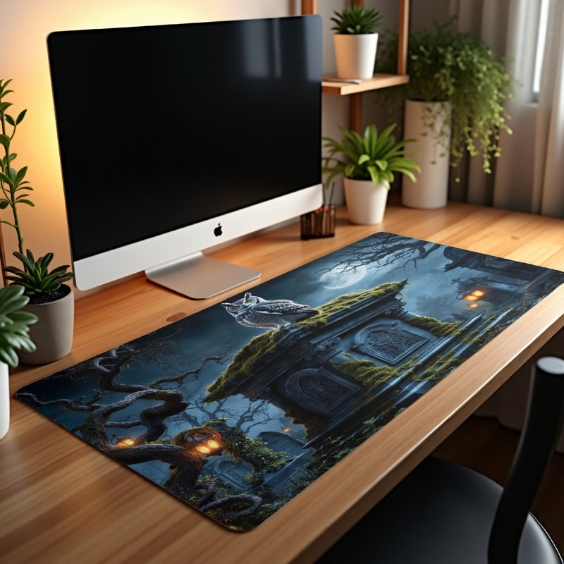 Polyester Desk Pad, 23.6x13.8