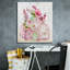  «Pink Bottles A» par Jean Plout, art mural sur toile-247642056