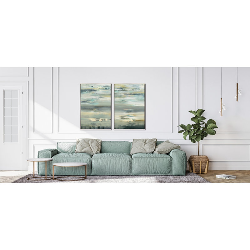 Calming Flow II Canvas Wall Art
