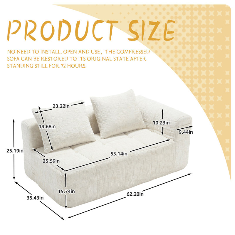  Modular Couches Sleeper , Beige